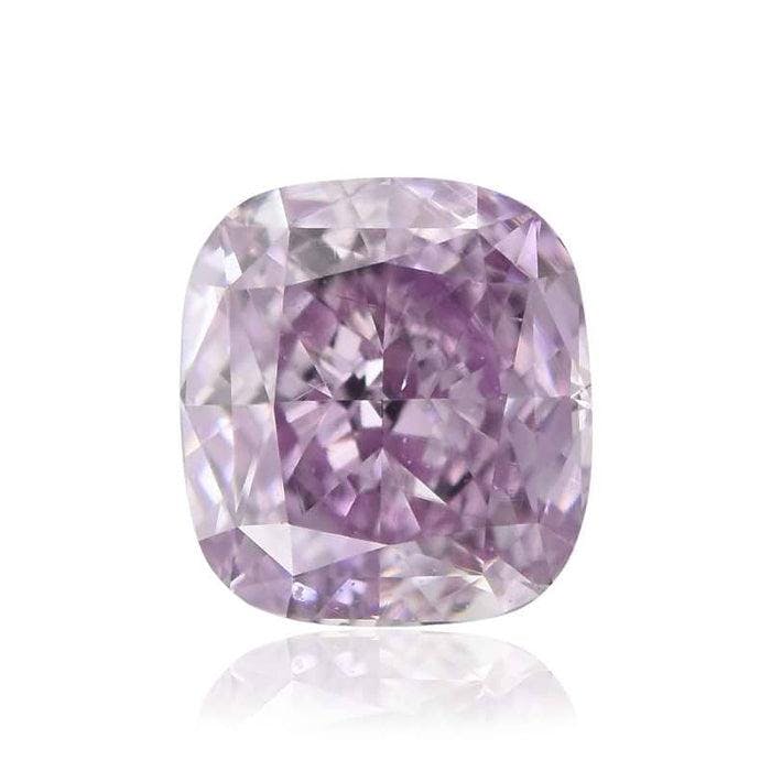 0.23 Purple VS2 Fancy Color Cushion Diamond Brian Gavin