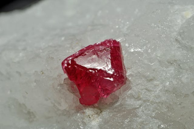 Red spinel