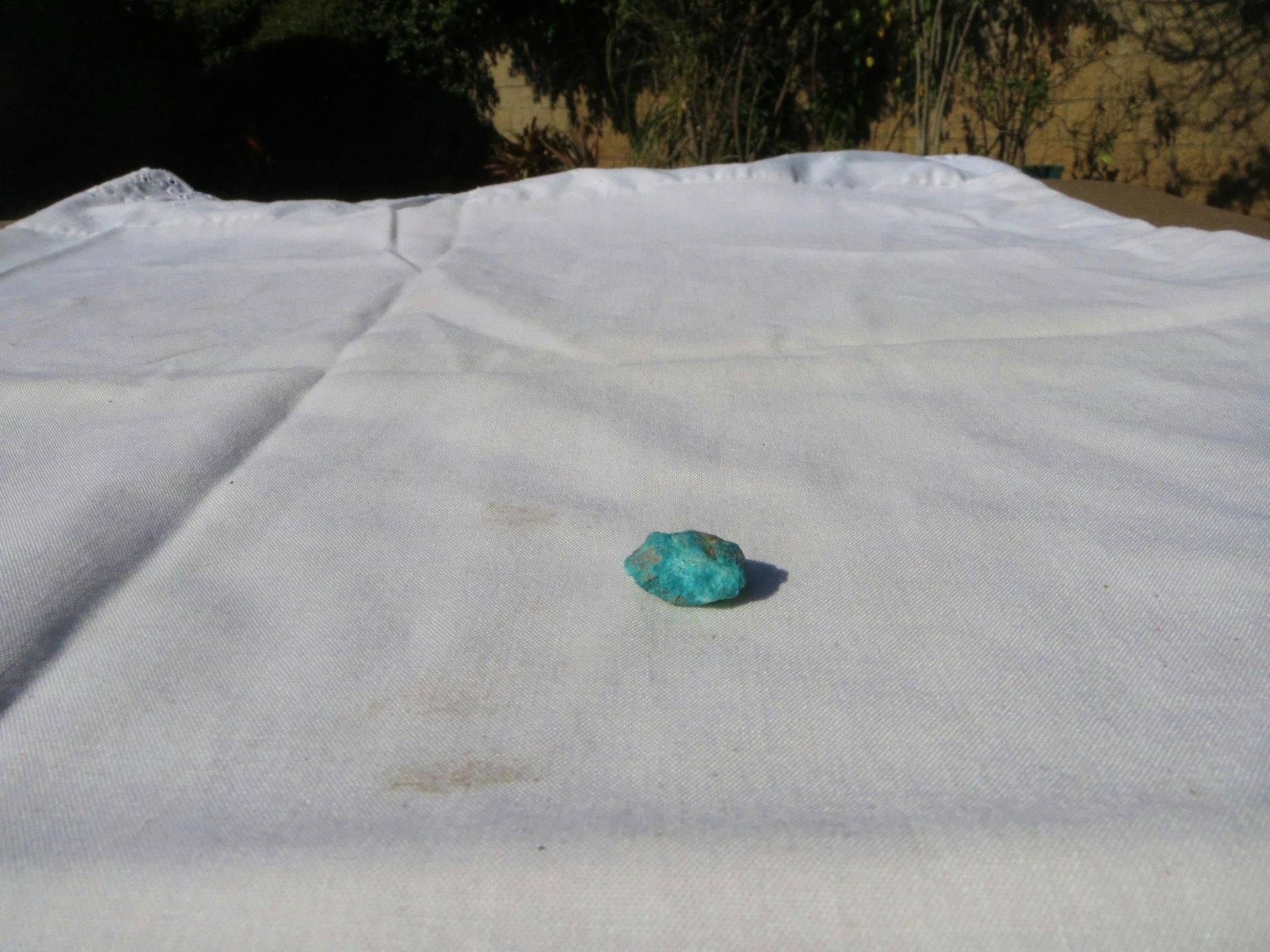 California turquoise - 8 carat gem