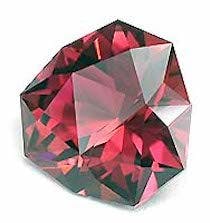 Crystal Tourmaline: Faceting Design Diagram